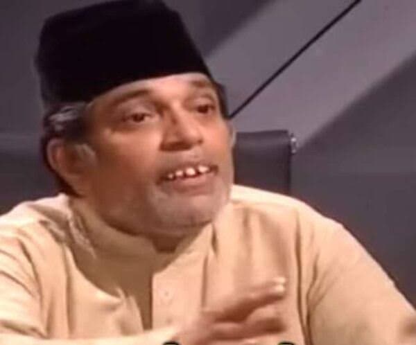 Portrait of Moin Akhtar (illustration)